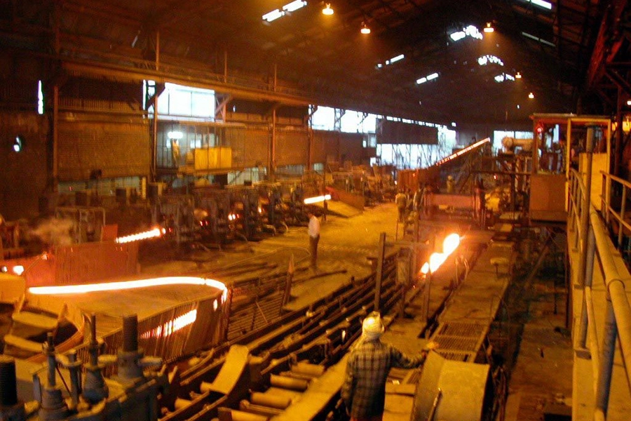Tufcon Factory TMT Manufacturing Photo